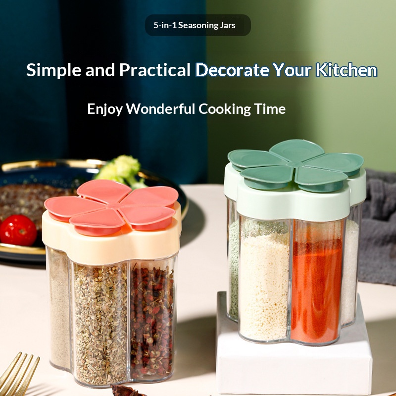 Spice Jar Labels - 1 Buah Toples Bumbu Lipat 5