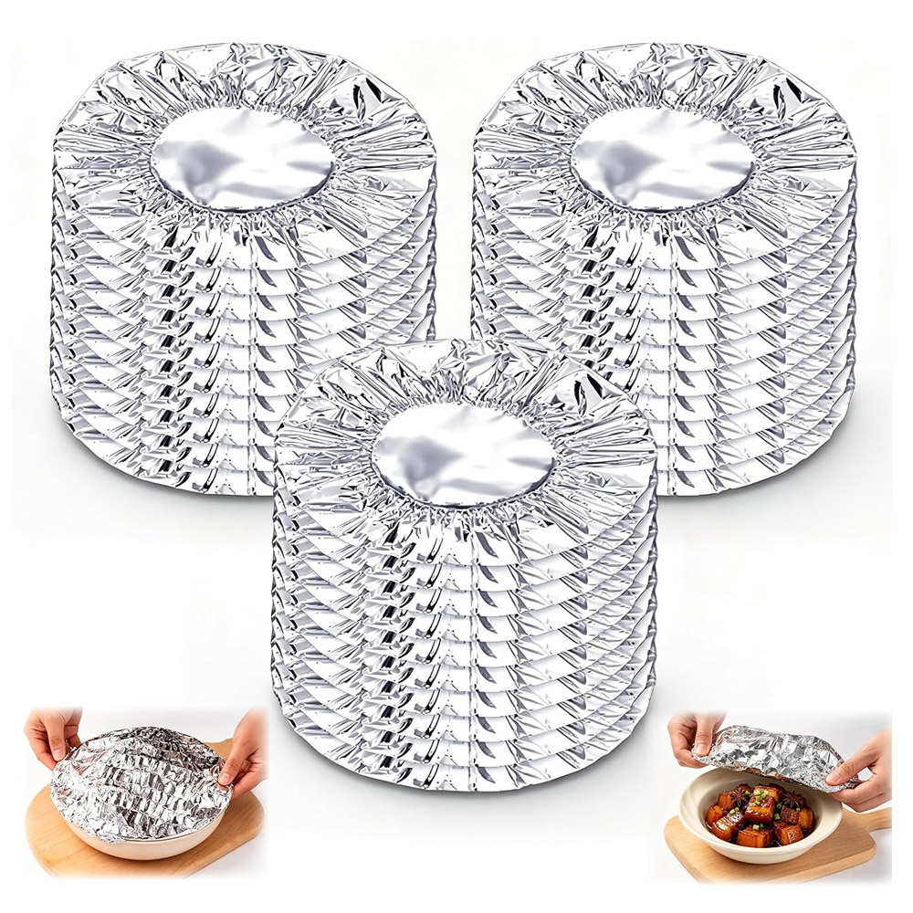 Meal Prep Bowl - Penutup Makanan Aluminium Foil yang Dapat