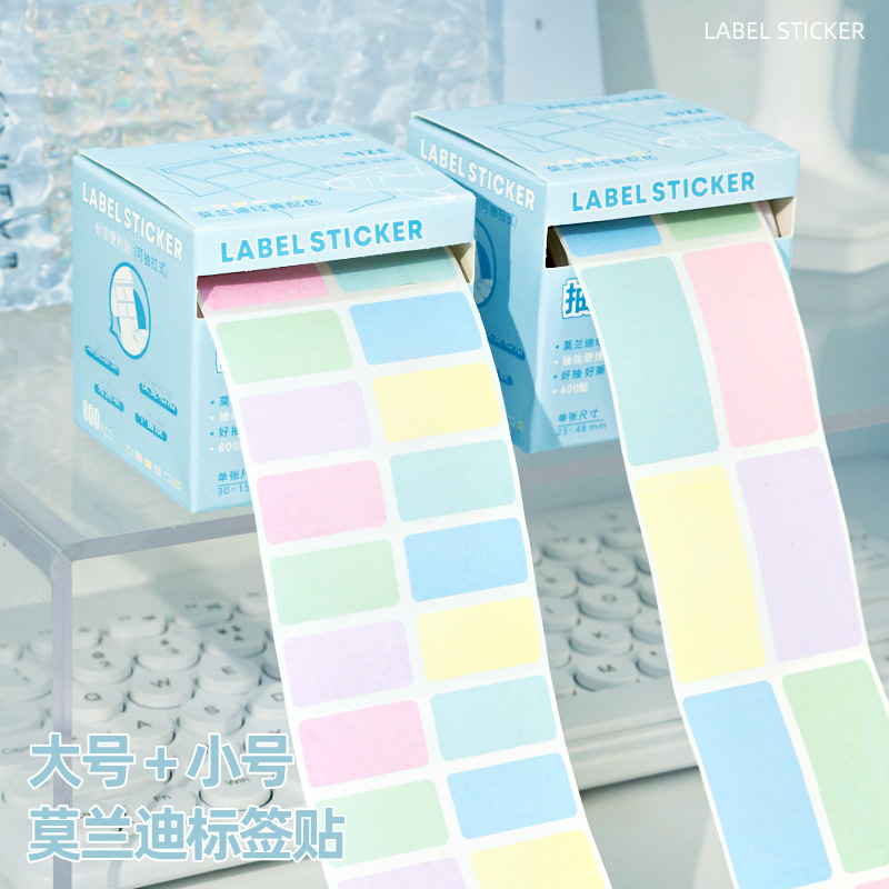 Spice Jar Labels - 800/400 Buah/Kotak Label Label Dapat Ditarik