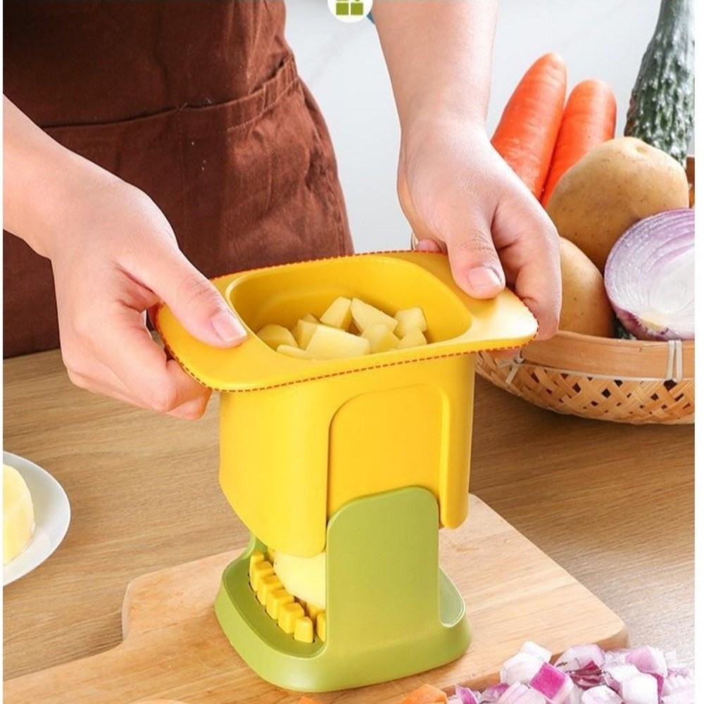 Meal Prep With Potatoes - Pencacah Sayuran Multifungsi Manual Tekan Tangan,