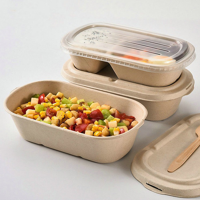 Meal Prep Bowl - 10/50 Buah Kotak Makan Sekali Pakai