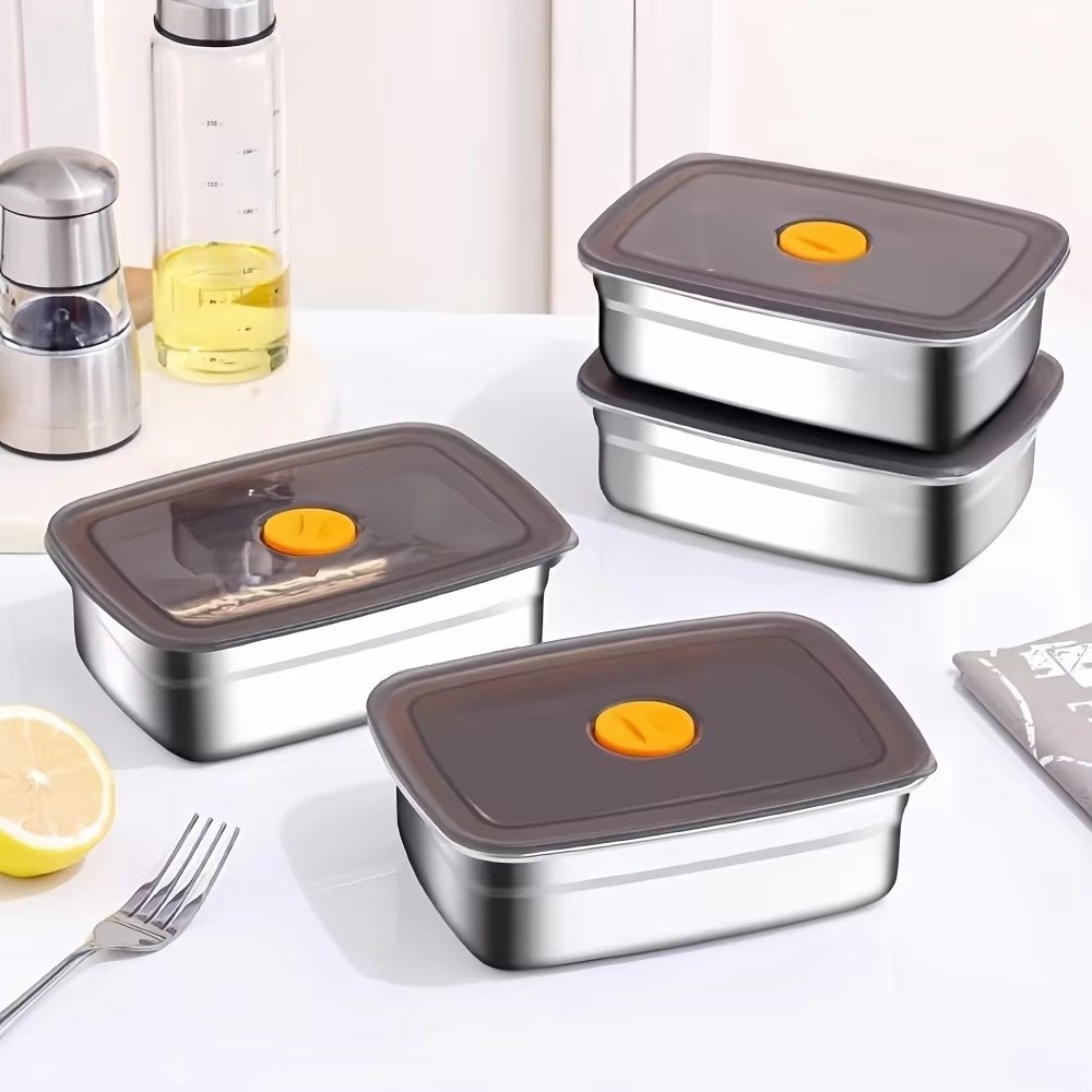 Meal Prep Tupperware - Kotak Makan Siang Berkemah Baja Tahan