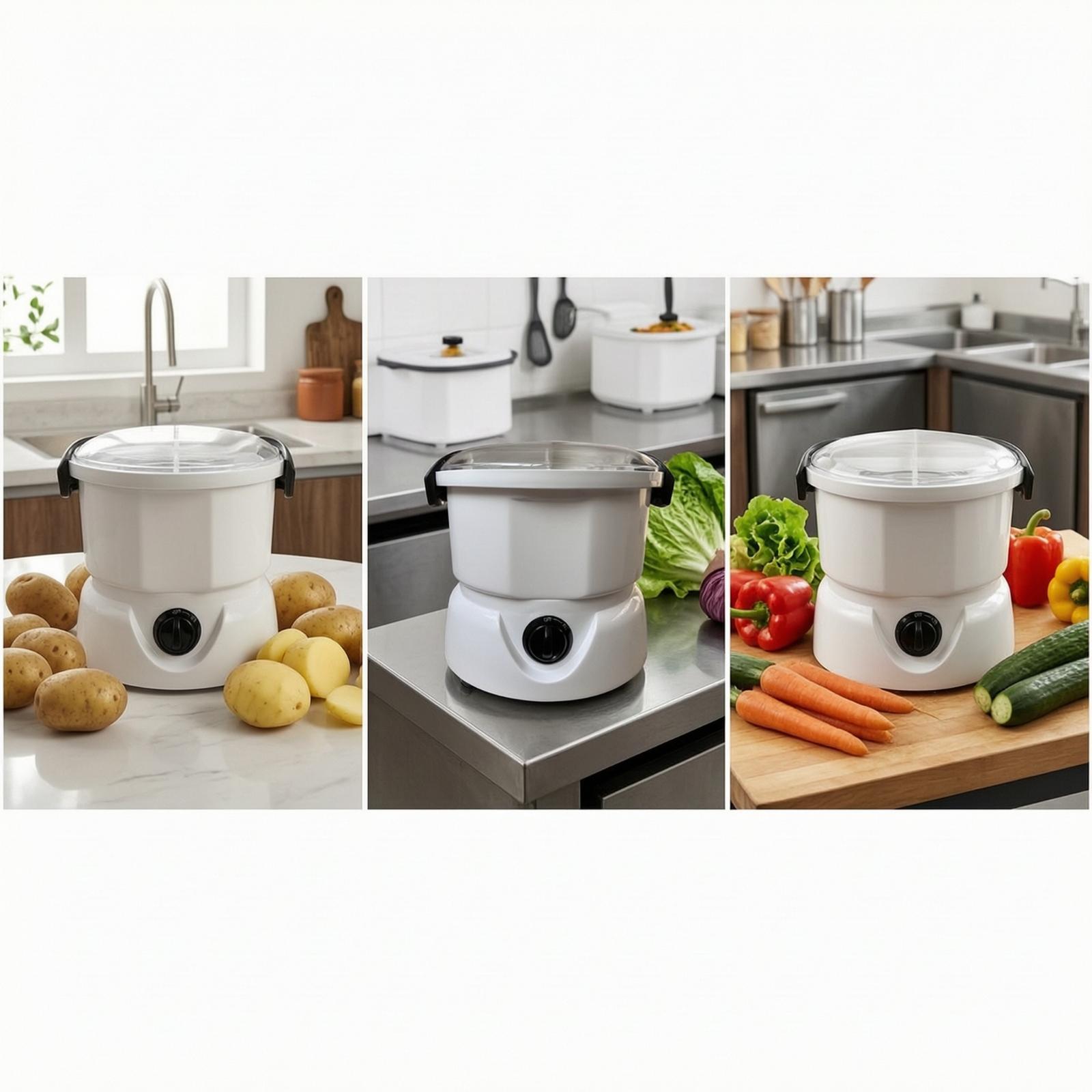 Mesin Pengupas Kentang Otomati - Meal Prep With Potatoes ulasan dan harga
