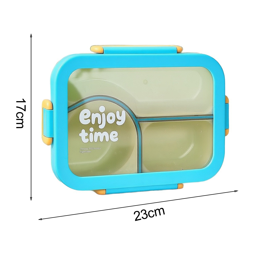 Kotak Makan Bento Stainless St - Meal Prep Container ulasan dan harga