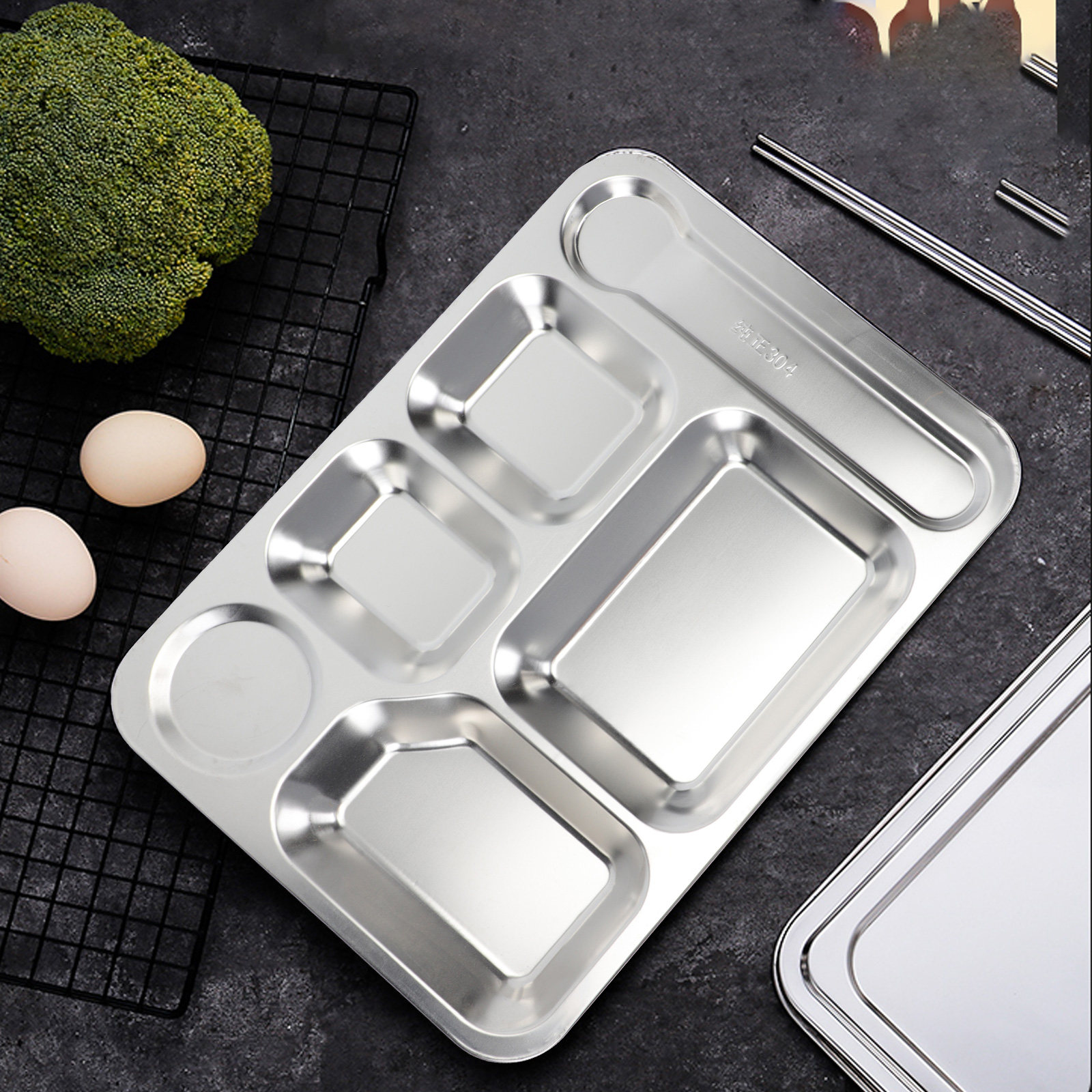 1 buah nampan makan siang deng - Meal Prep Container ulasan dan harga