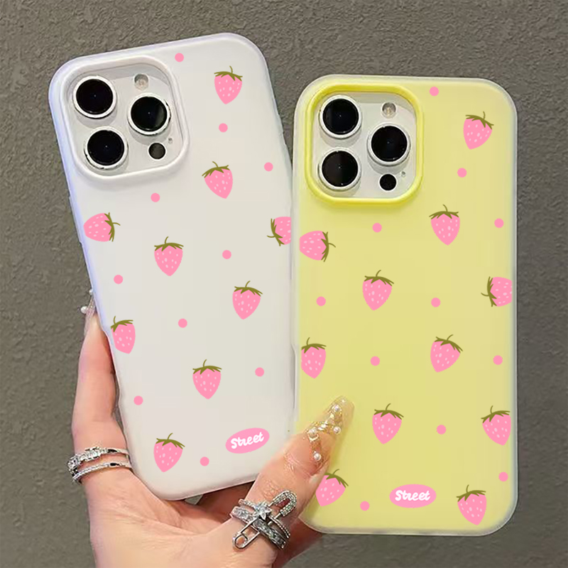 Casing Ponsel Motif Stroberi M - Strawberry Huller ulasan dan harga