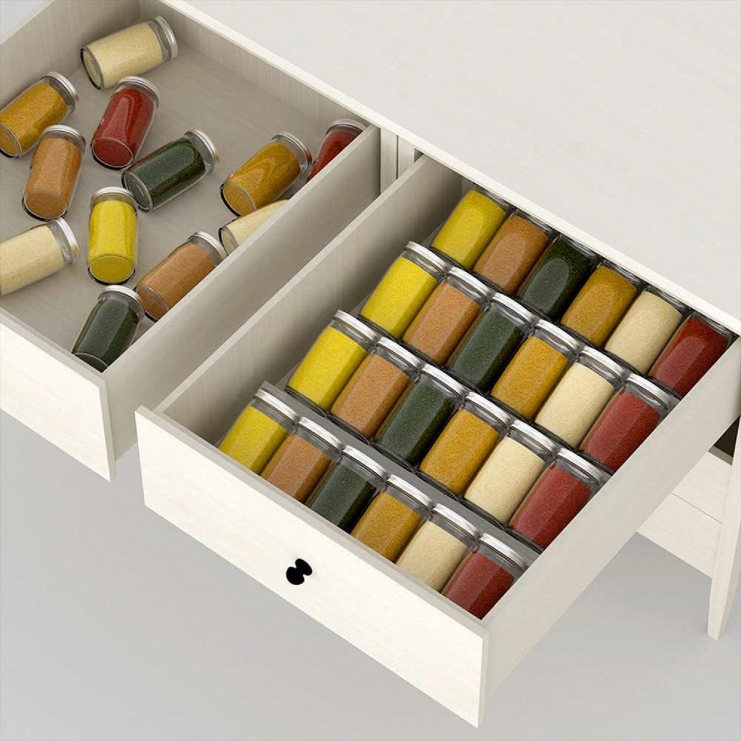Rak Bumbu Akrilik 4/2 Lapis, O - Spice Jar Labels ulasan dan harga