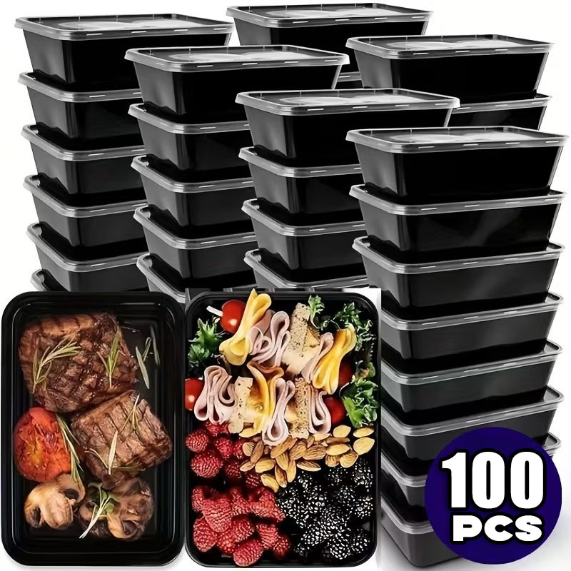 1-100 Buah Wadah Makanan Sekal - Meal Prep Tupperware ulasan dan harga