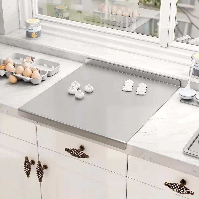Papan Pemotong Stainless Steel - Food Prep Mat ulasan dan harga