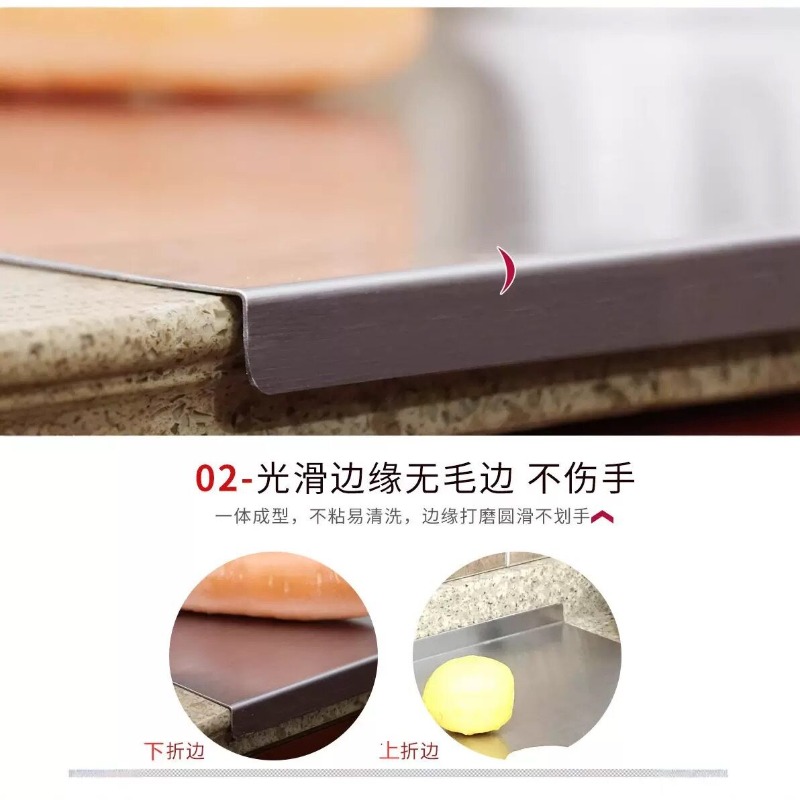 Papan Pemotong Stainless Steel - Food Prep Mat ulasan dan harga