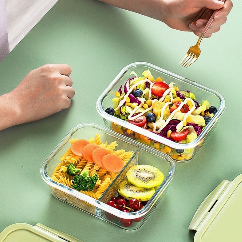 Kotak Makan Kaca Minimalis unt - Meal Prep Bowl ulasan dan harga