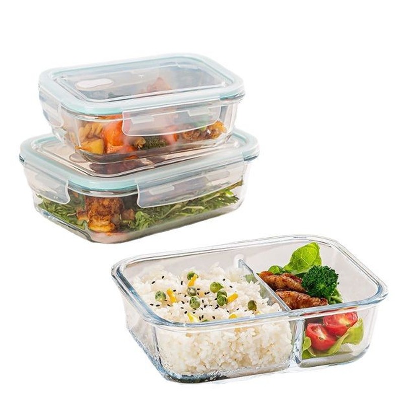 Kotak Makan Kaca Minimalis unt - Meal Prep Bowl ulasan dan harga