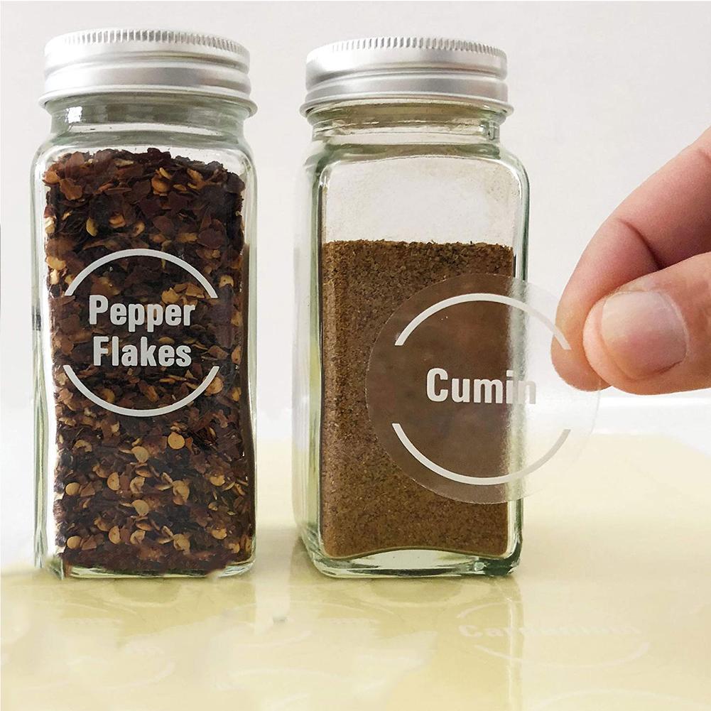 144 Buah/Set Label Penyimpanan - Spice Jar Labels ulasan dan harga