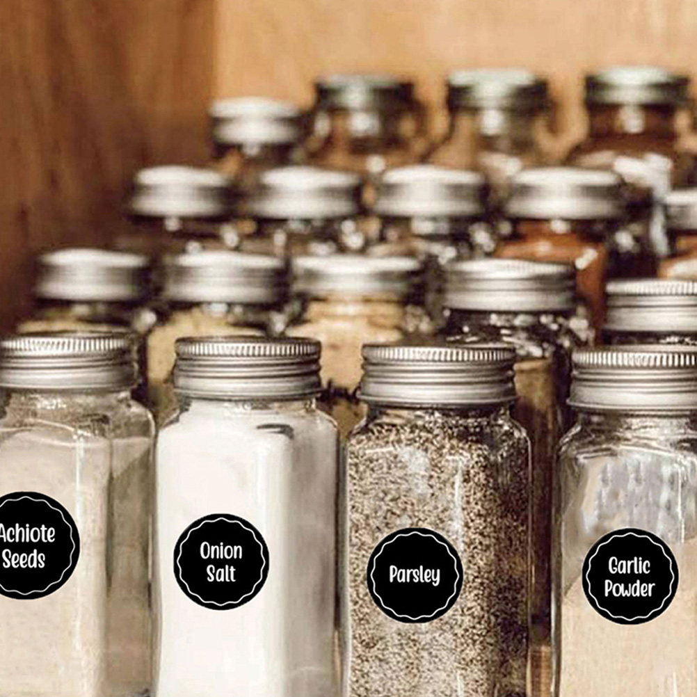 144 buah Stiker Nama Bumbu Pre - Spice Jar Labels ulasan dan harga