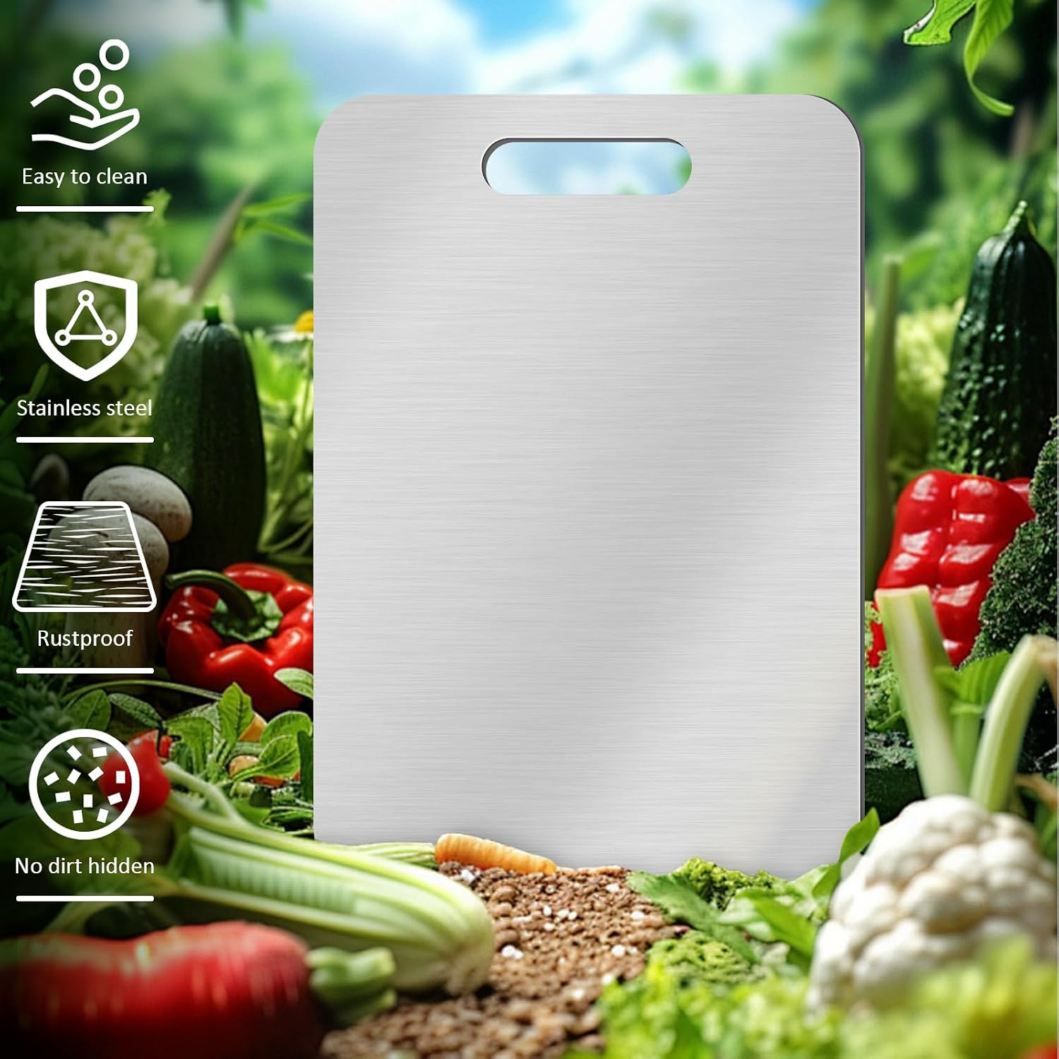 1 Paket Papan Pemotong Dua Sis - Food Prep Mat ulasan dan harga