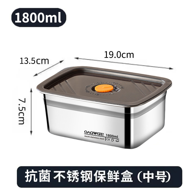 1/4PCS Kotak Makan Stainless S - Meal Prep Tupperware ulasan dan harga