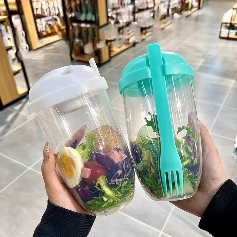 Mangkuk Salad Portabel dengan  - Meal Prep Bowl ulasan dan harga