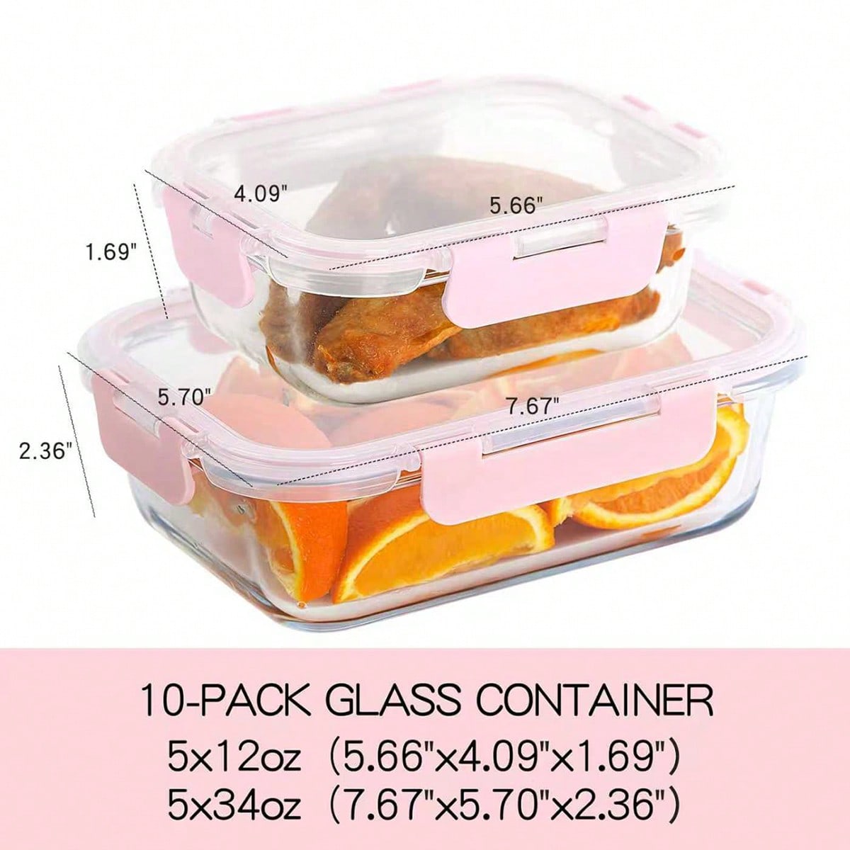 10 Wadah Makanan Kaca, Wadah P - Meal Prep Container ulasan dan harga