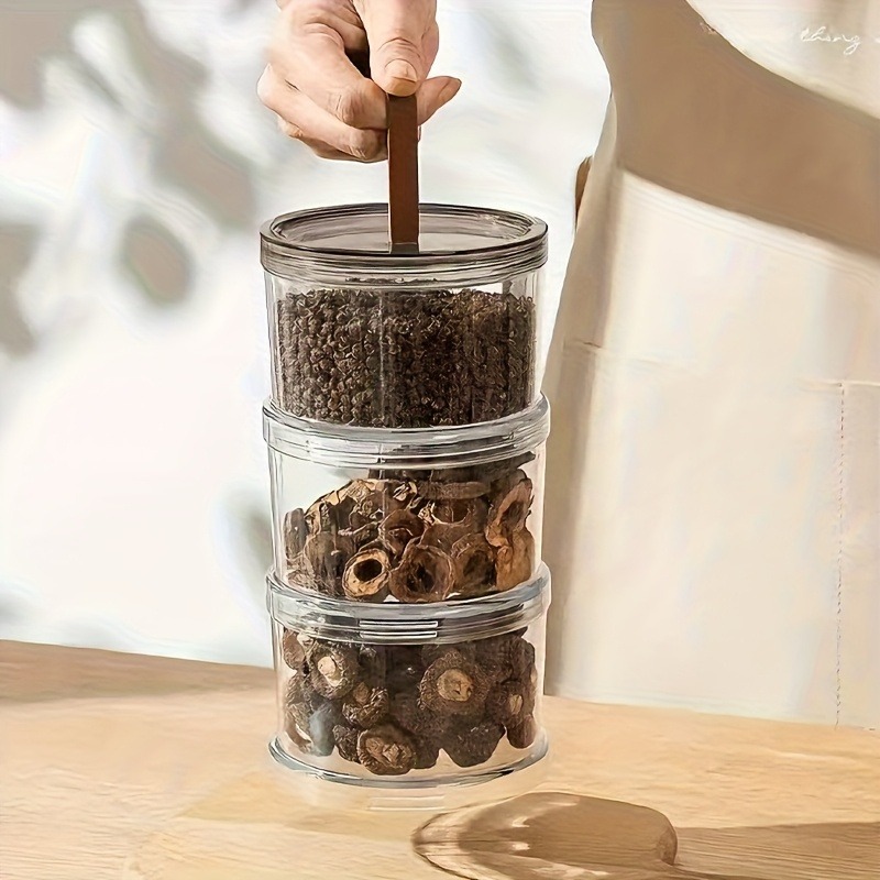 Kotak Penyimpanan Bumbu Bulat  - Spice Jar Labels ulasan dan harga