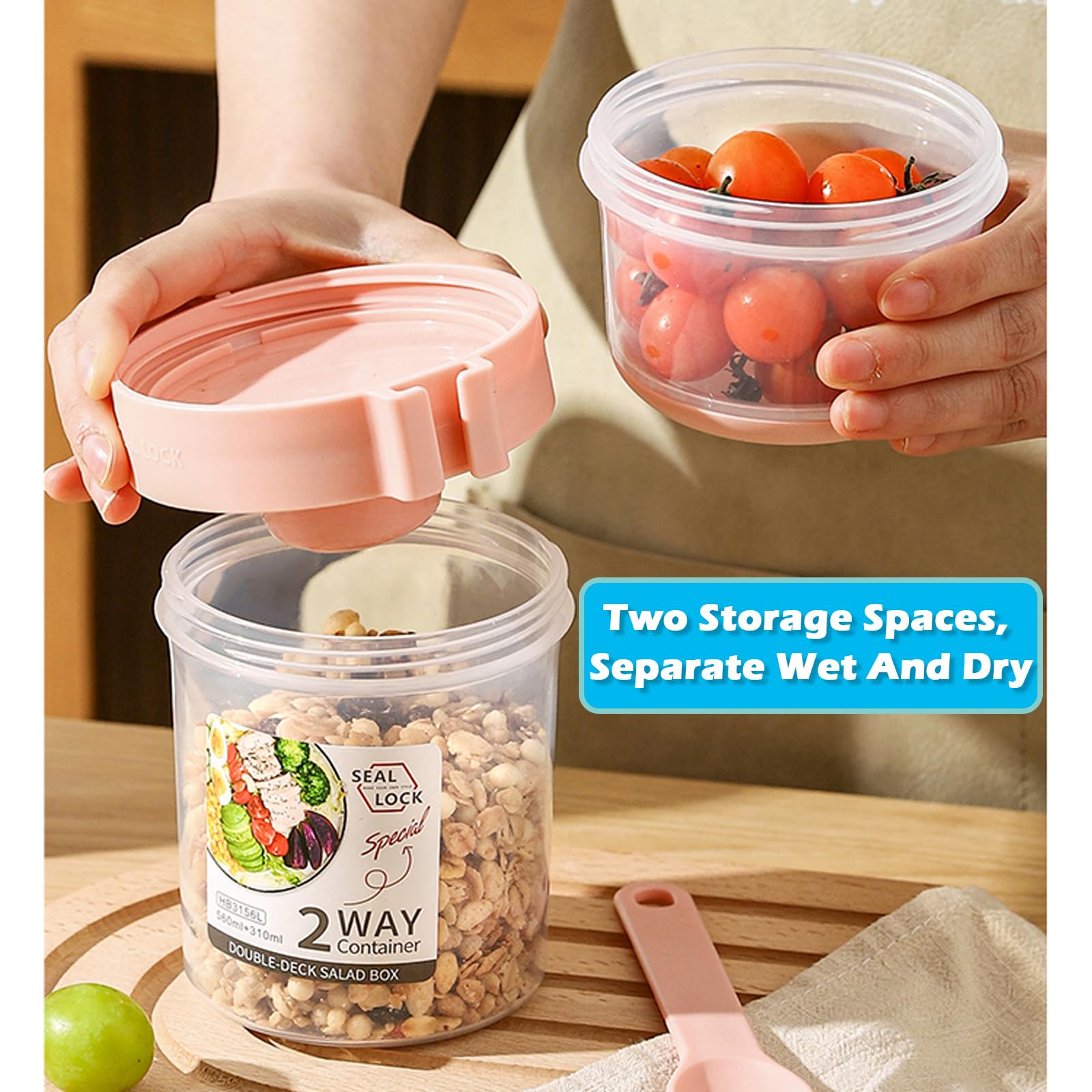 SoftAura Breakfast On The Go C - Meal Prep Tupperware ulasan dan harga