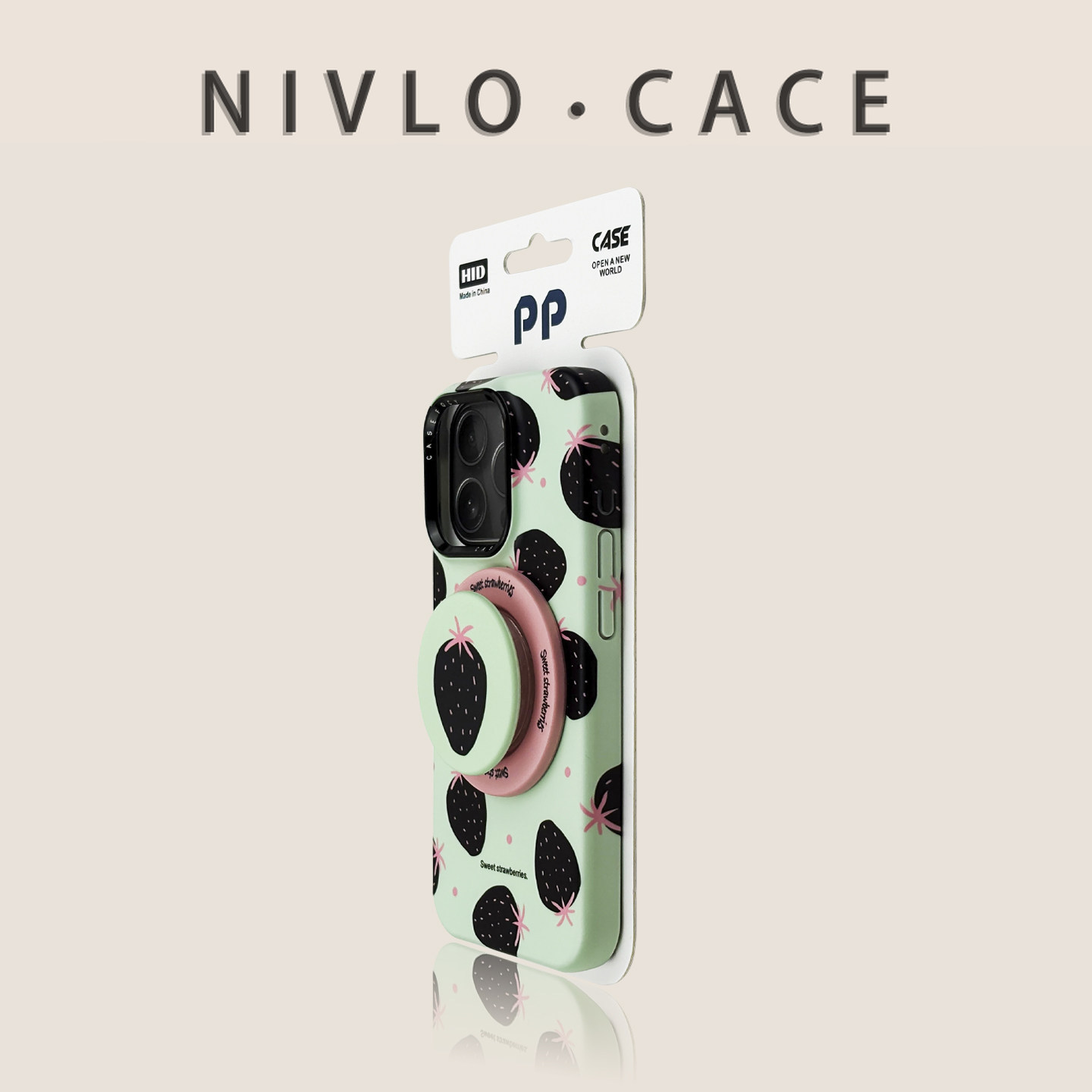 Casing iPhone 17 Pro Max Hijau - Strawberry Huller ulasan dan harga