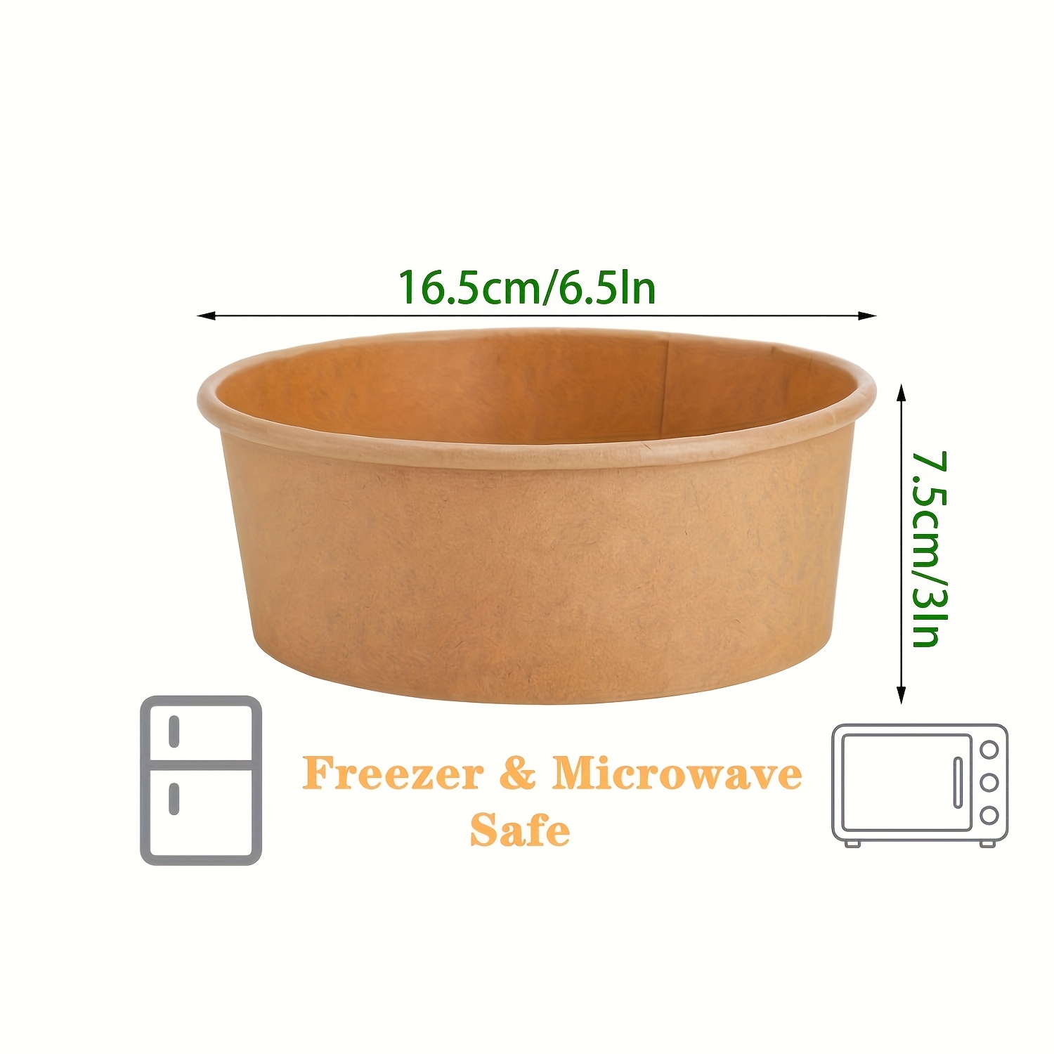 Mangkuk Kertas 44Oz/1300Ml 25/ - Meal Prep Bowl ulasan dan harga