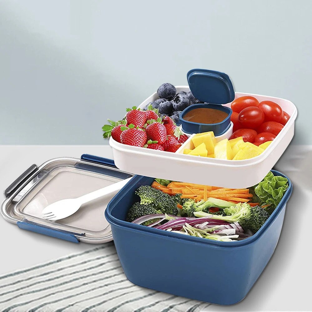 Kotak makan siang portabel 110 - Meal Prep Tupperware ulasan dan harga