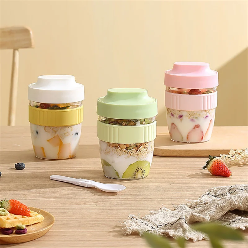 Cangkir sarapan portabel 480/5 - Meal Prep Tupperware ulasan dan harga
