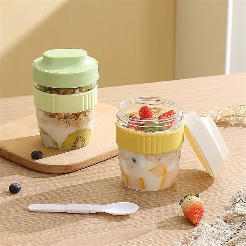 Cangkir sarapan portabel 480/5 - Meal Prep Tupperware ulasan dan harga