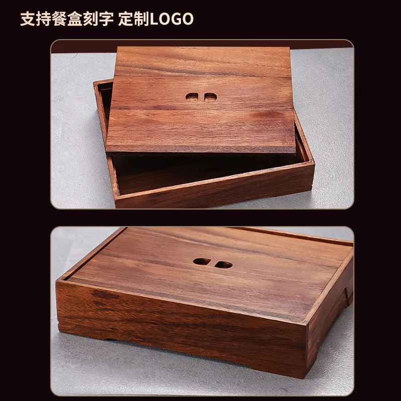 Kotak Bento Black Walnut denga - Meal Prep Korean Food ulasan dan harga
