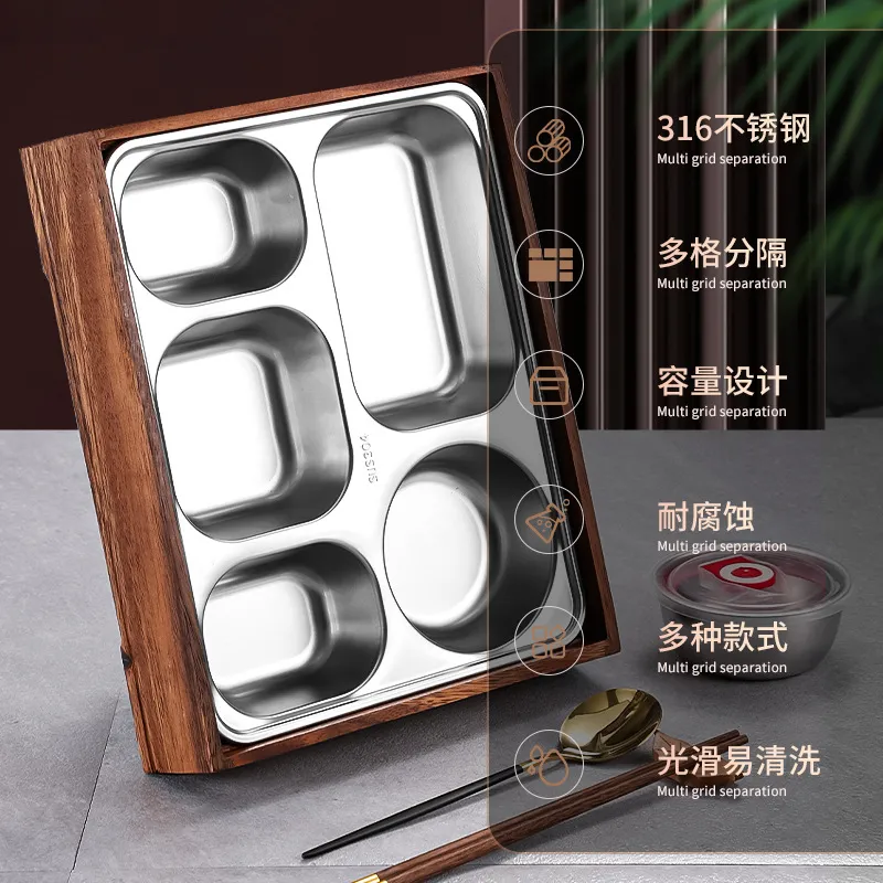 Kotak Bento Black Walnut denga - Meal Prep Korean Food ulasan dan harga
