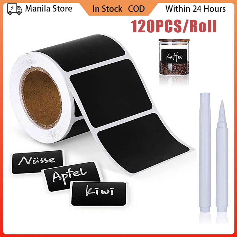Stiker papan tulis dapat dihap - Spice Jar Labels ulasan dan harga