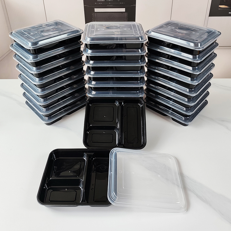 3 Kompartemen 34 Oz/1000 Ml, 1 - Meal Prep Gym ulasan dan harga